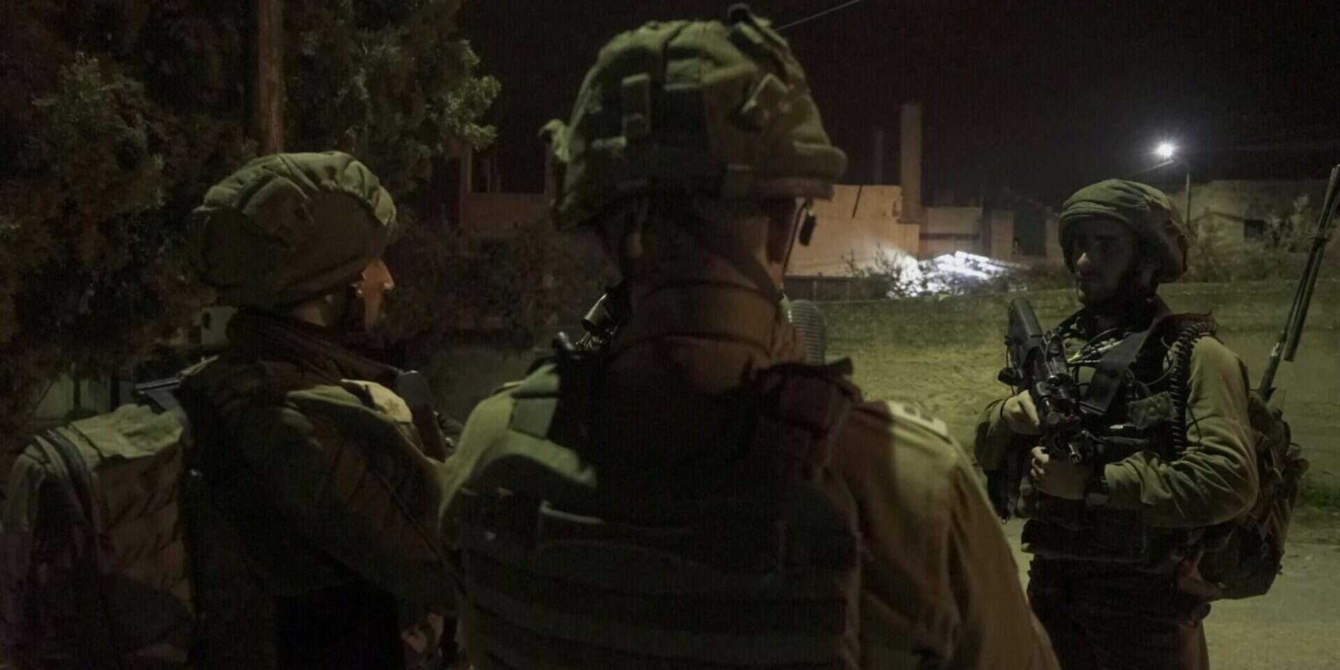 כוחות הביטחון בג'נין, ארכיון , באדיבות דובר צה"ל