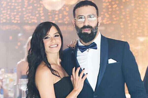 מיכל עם הגרוש ניר ויצמן בימים טובים יותר  , ניר סטולו