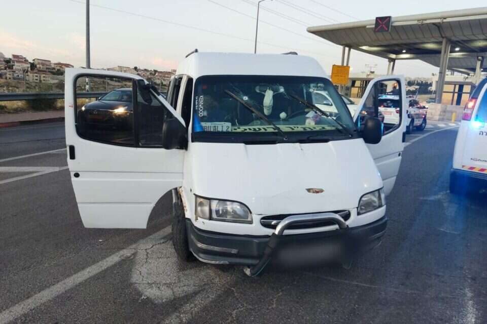 הרכב הפלשתיני במחסום חיזמה , דוברות המשטרה