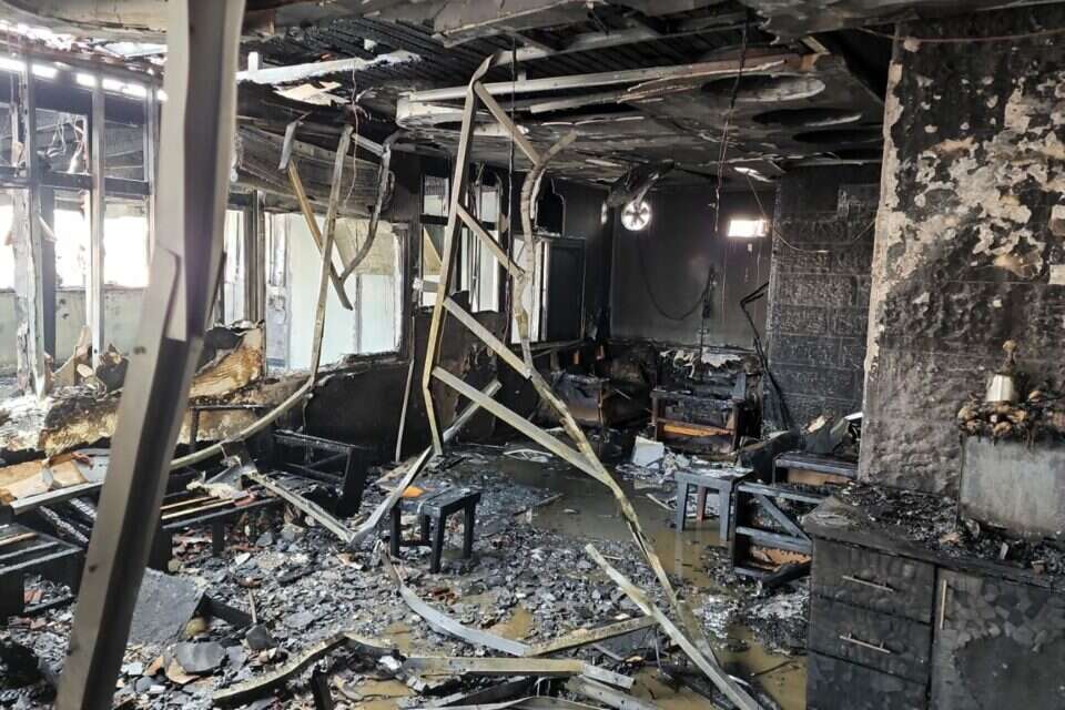 שריפת ענק בכסייפה , תיעוד מבצעי של כיבוי והצלה