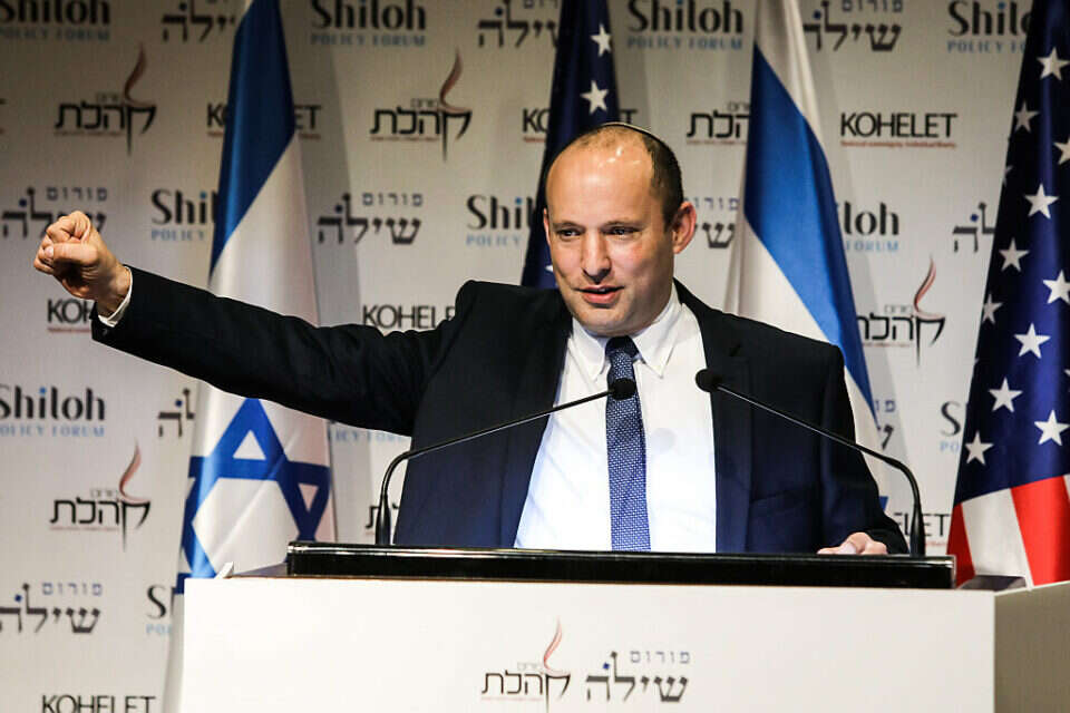 ראש הממשלה נפתלי בנט בכנס של פורום קהלת , אורן בן חקון