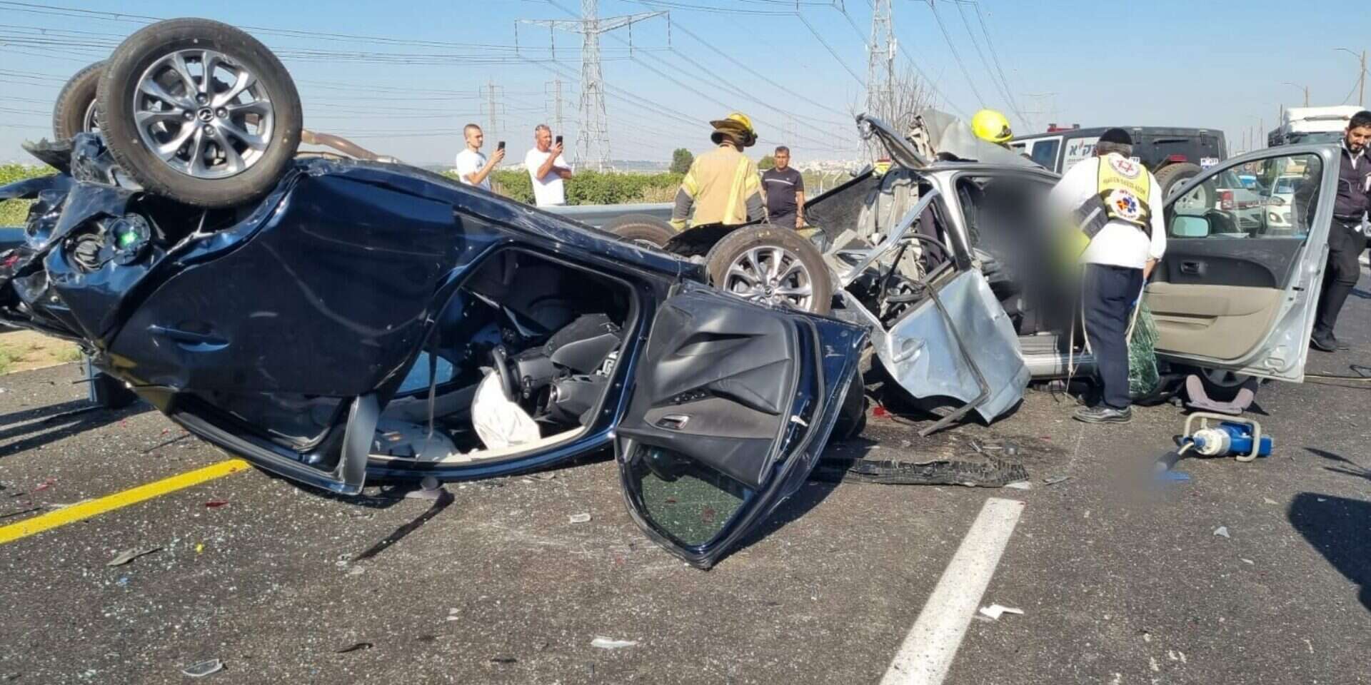 זירת תאונה , תיעוד מבצעי איחוד הצלה