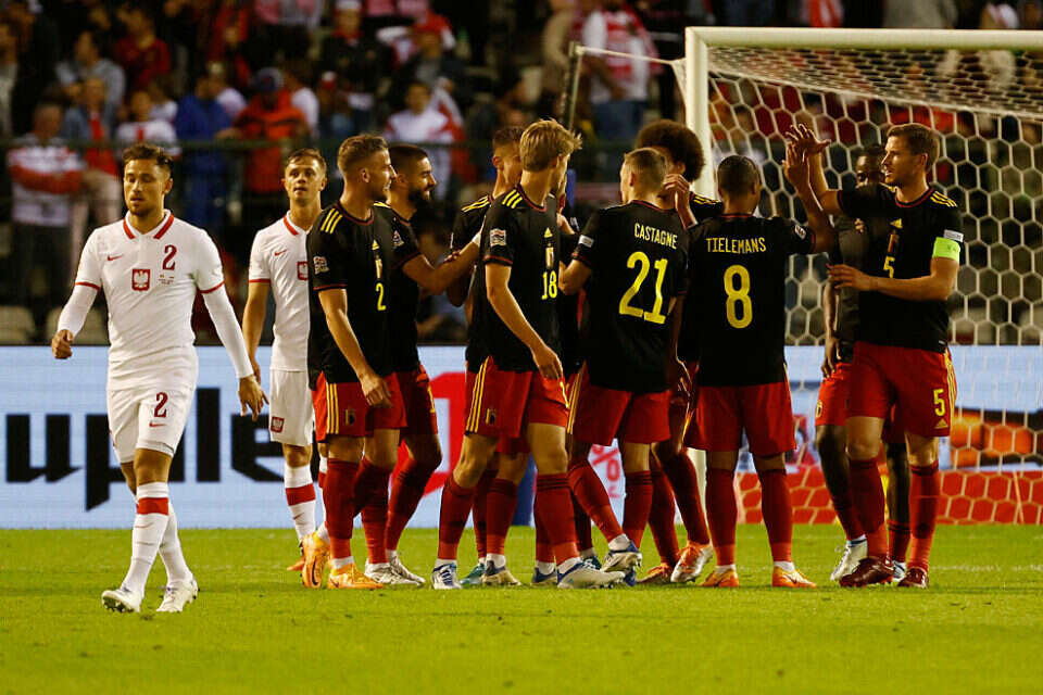 League Of Nations Belgium Humiliates Poland Netherlands With A