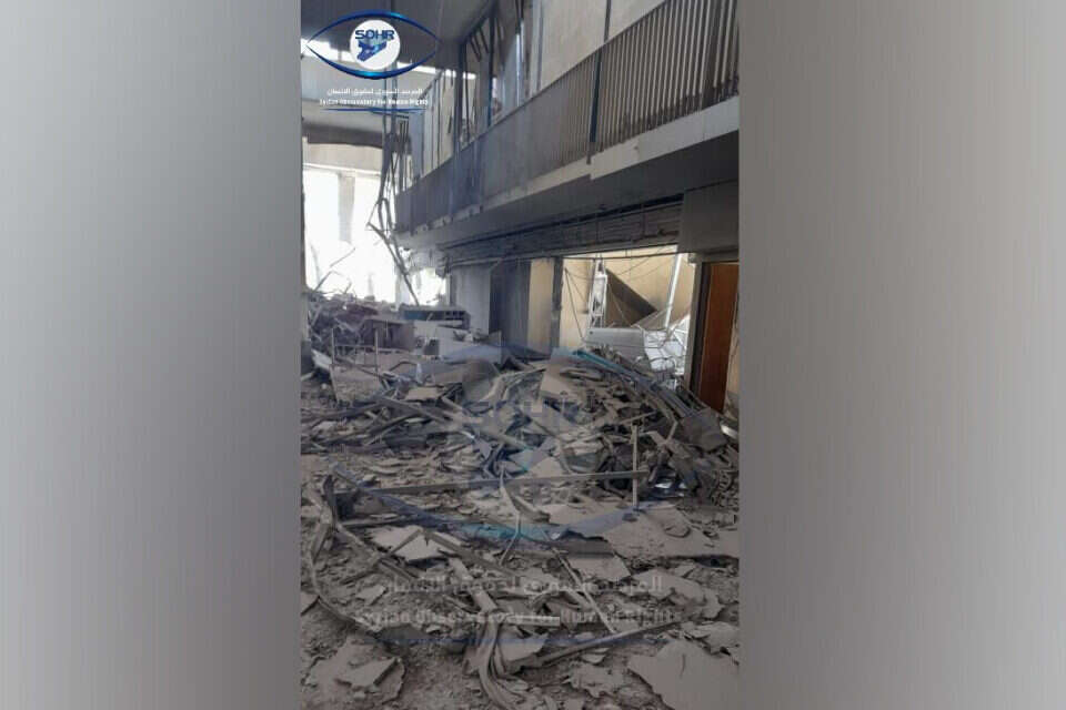 Satellite images reveal Damascus bombed airport restored and ready for