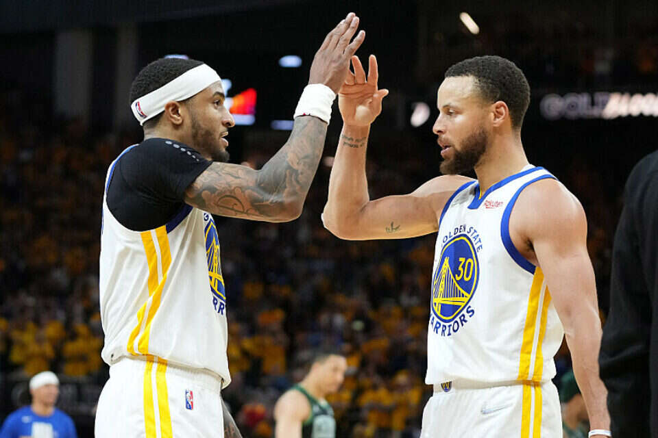 קרי ופייטון חוגגים, הלילה , USA TODAY Sports