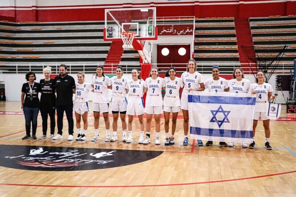 נבחרת הנשים של ישראל , באדיבות איגוד הכדורסל