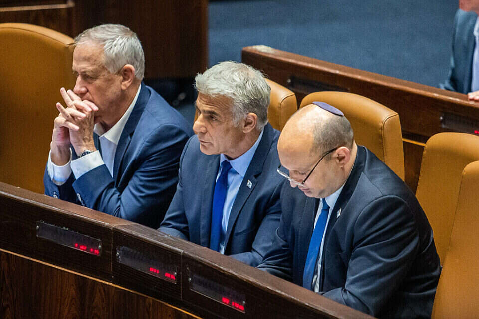 בנט לפיד וגנץ , אורן בן חקון