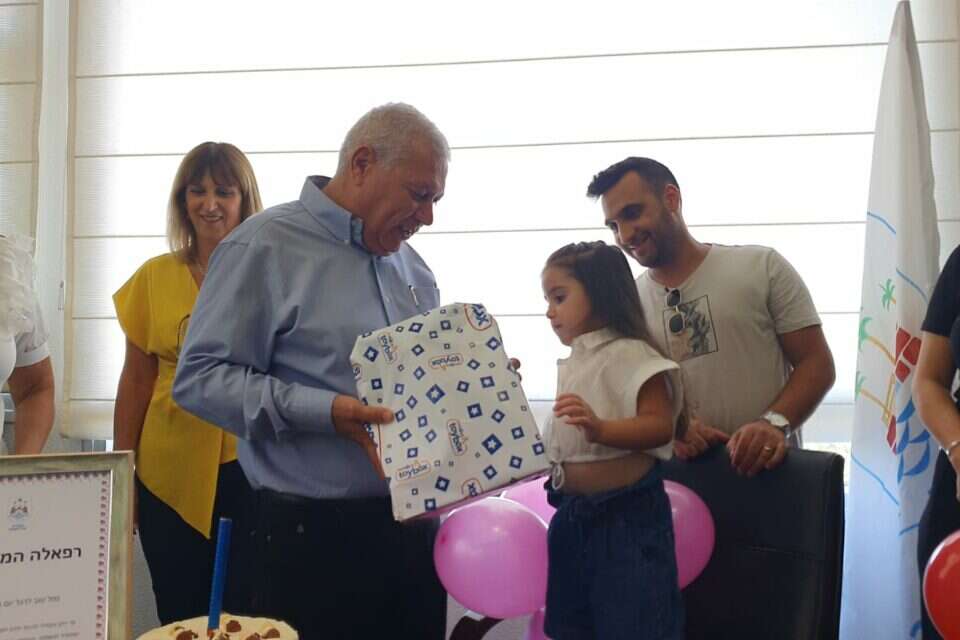 צעד יוצא דופן. רפאלה חוגגת יום הולדת , 