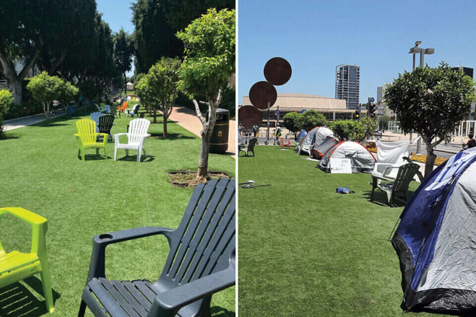המחאה ברוטשילד, לפני שבוע והיום , גדעון מרקוביץ', אבי כהן