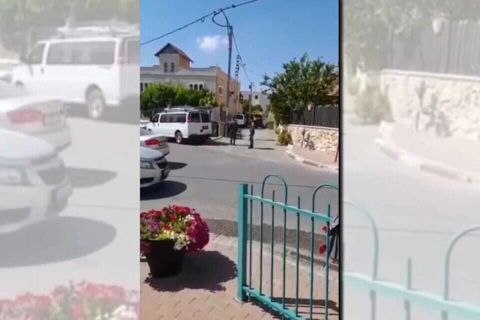 זירת האירוע בבאקה אל גרבייה , 
