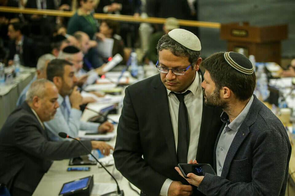 בצלאל סמוטריץ' ואיתמר בן גביר (ארכיון)
