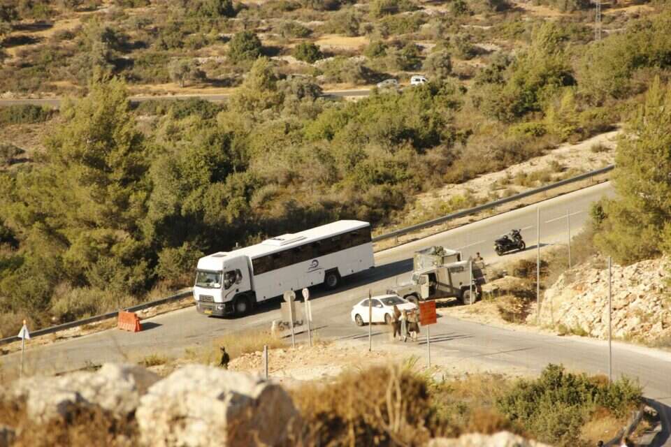 נקודת ההתישבות בבנימין סמוך לכרם רעים , טל אהרונוביץ/TPS
