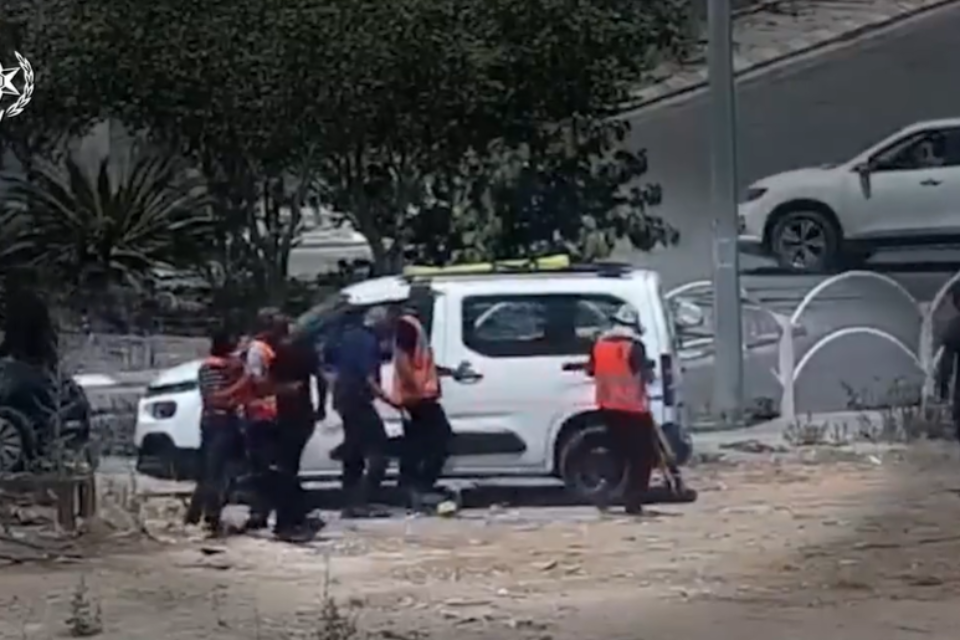 תיעוד המעצר ,