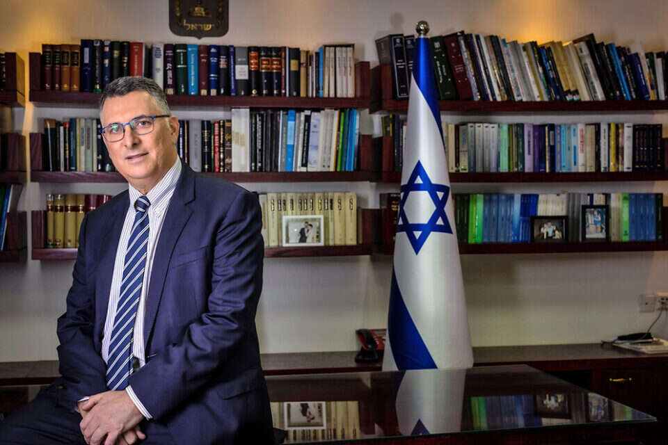 שר המשפטים גדעון סער. "לא ויתרתי על אף אחת מעמדותיי" , אריק סולטן