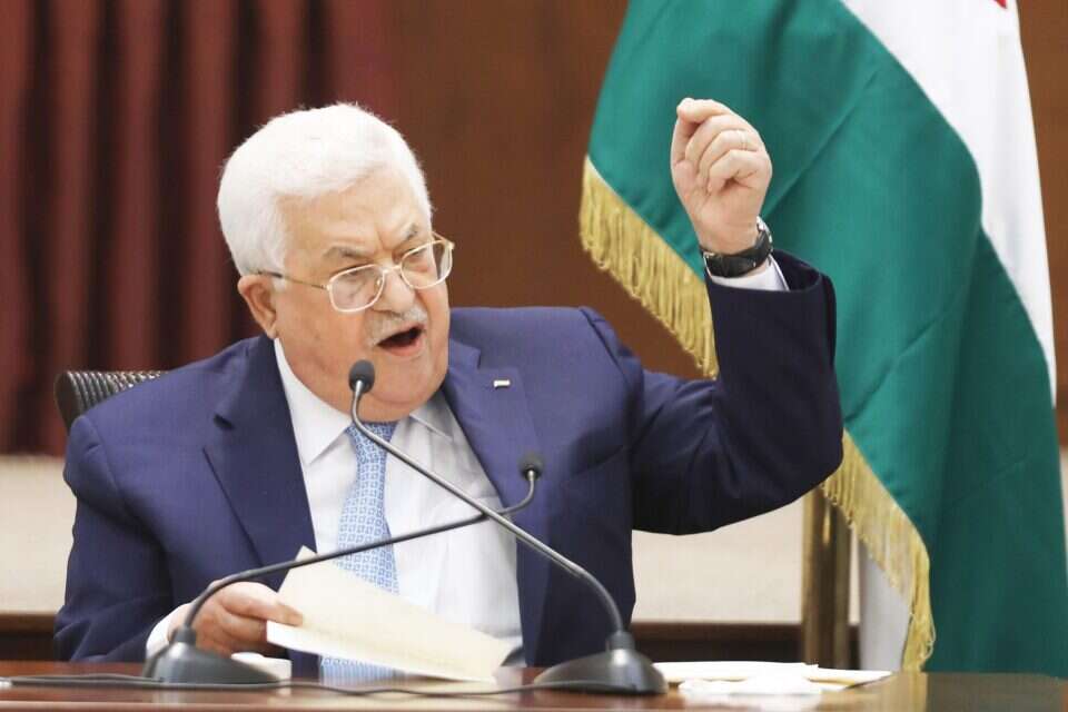 התבטאותו התקבלה בזעם בירושלים. אבו מאזן  , אי.אף.פי