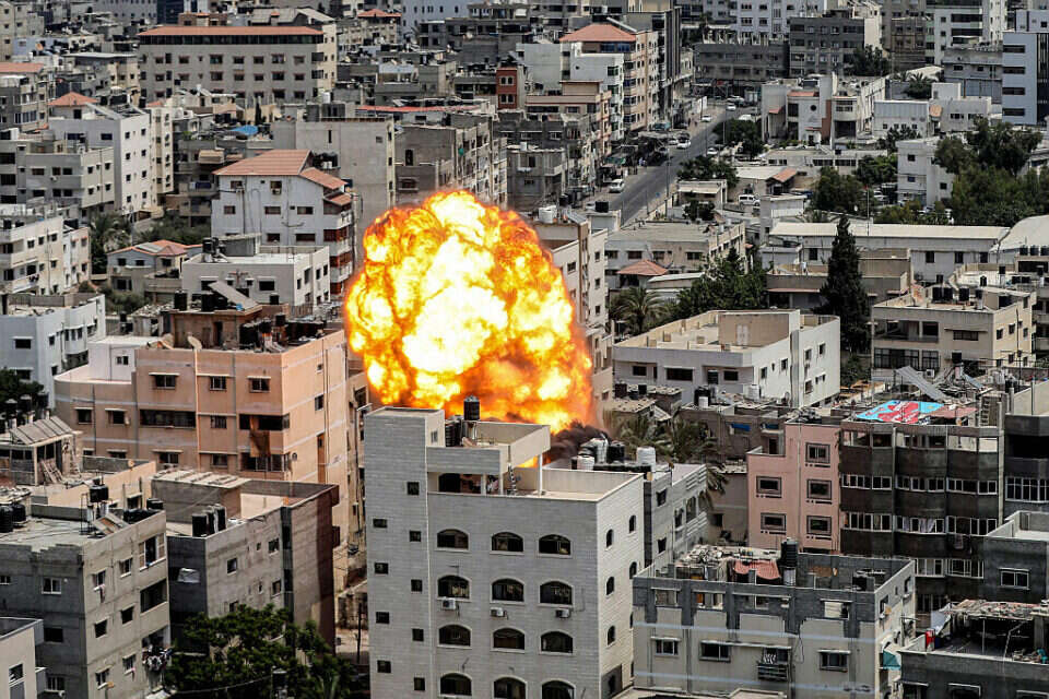 תקיפת צה"ל ברצועה , אי.אףפי