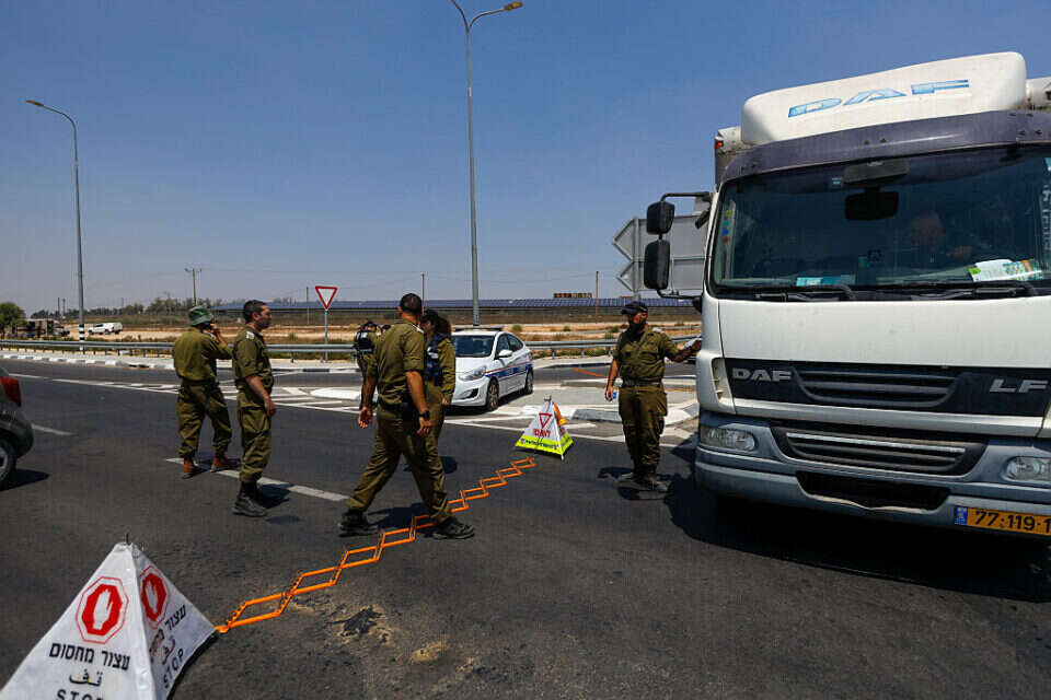 העוצר בעוטף עזה גרם להפסדים לעסקים , יהודה פרץ
