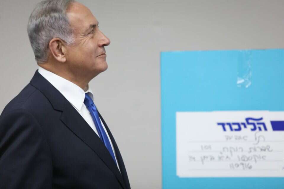 נתניהו מצביע בפריימריז בליכוד , גדעון מרקוביץ'