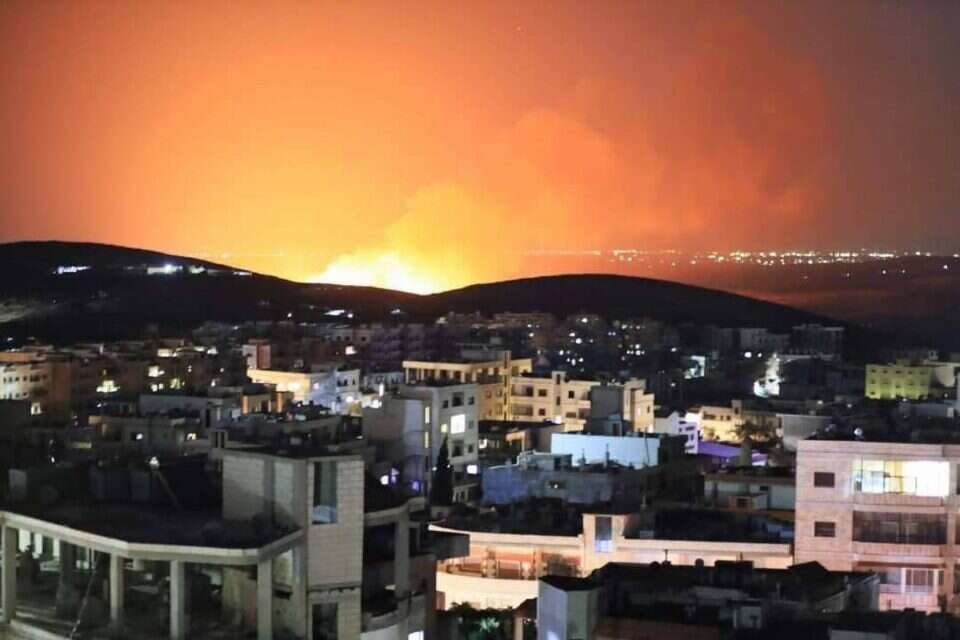 תקיפה אווירית במערב סוריה (ארכיון) , ללא