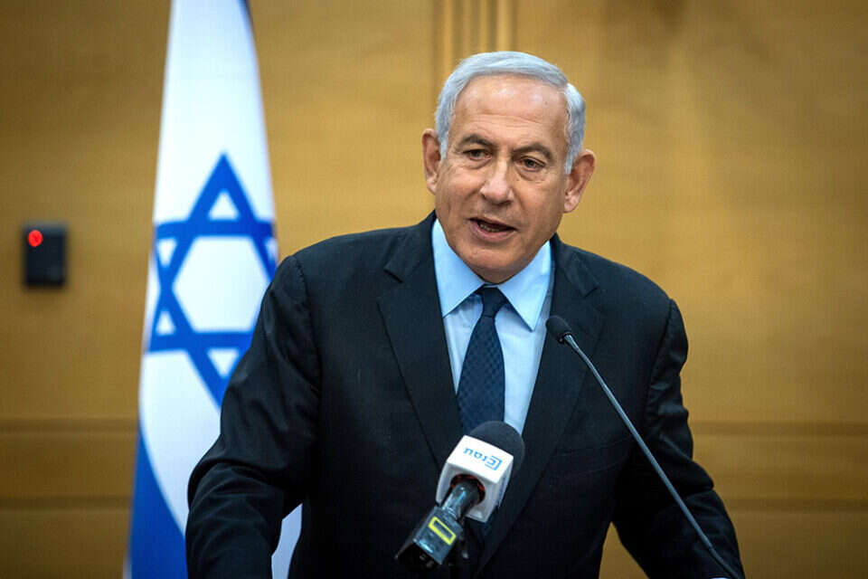 יו"ר האופוזיציה, בנימין נתניהו