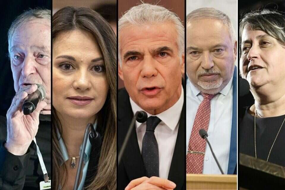 יפה בן דויד, אביגדור ליברמן, יאיר לפיד, יפעת שאשא ביטון ורן ארז , קוקו, אורן בן חקון, איי.פי ויוסי זליגר