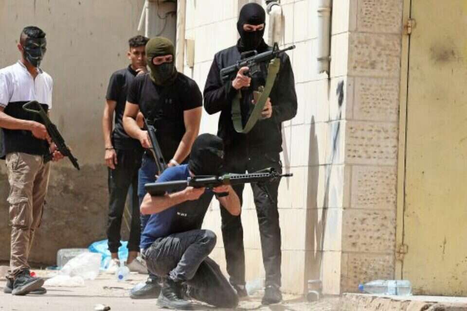 חמושים פלשתינים בג'נין (ארכיון) , אי.אף.פי