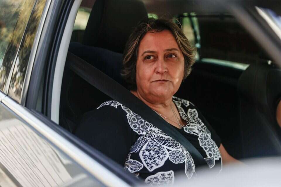 יפה בן דויד בדרכה לפגישת המו"מ