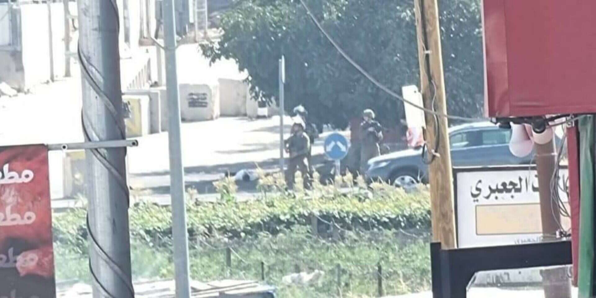 זירת הפיגוע סמוך לקריית ארבע , רשתות ערביות