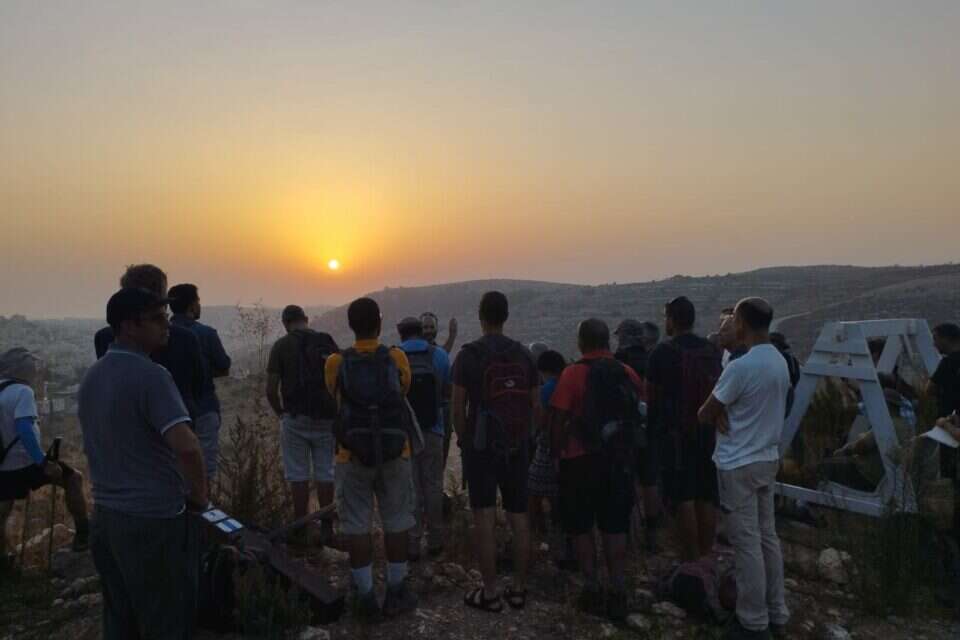 לראשונה מאז אוסלו, מטיילים בין מערב גוש עציון למזרח , אגף התיירות גוש עציון