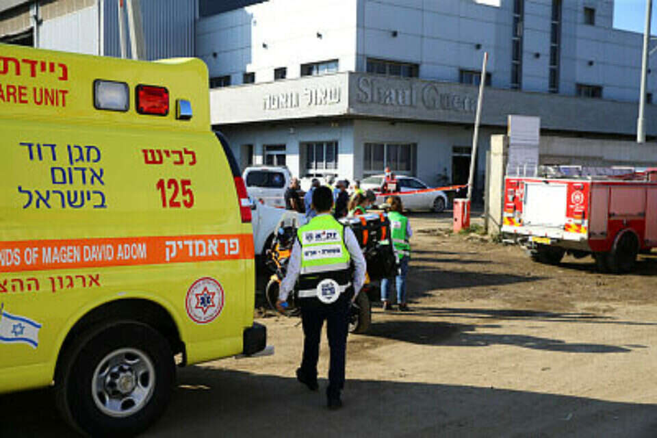 תאונת עבודה באתר באשדוד (ארכיון) , לירון מולדובן