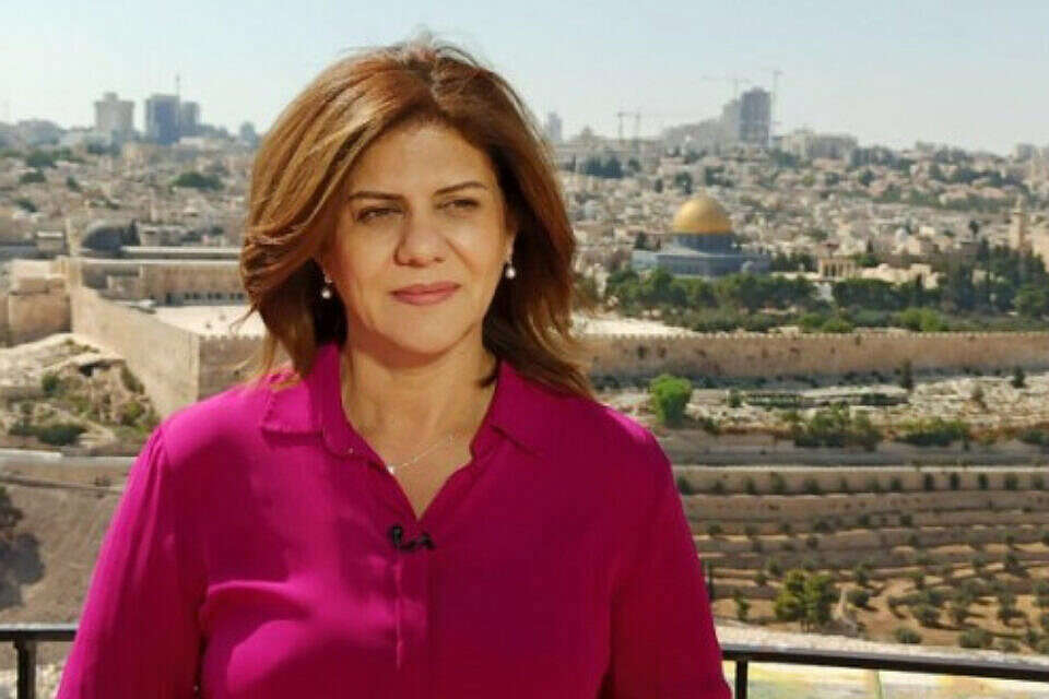 שירין אבו עאקלה, עיתונאית אל ג'זירה שנהרגה בג'נין (ארכיון) , ללא