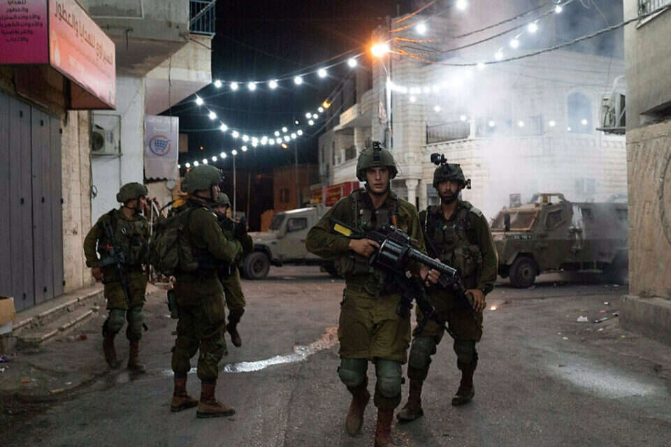 כוחות צה"ל בפעילות בכפרים פלשתינים , דובר צה"ל