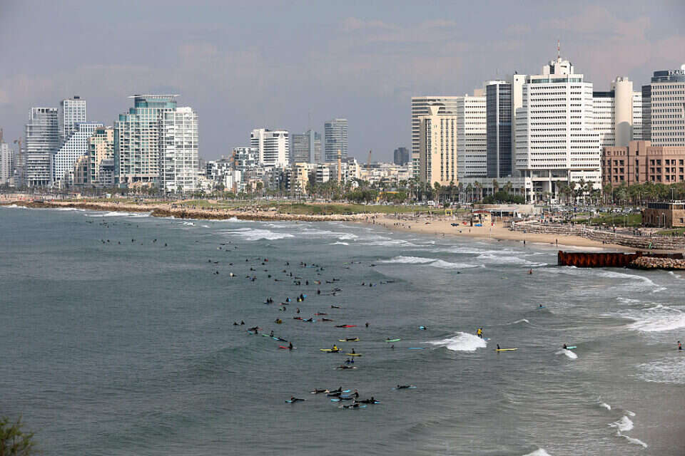 חוף הים בתל אביב, ארכיון , גדעון מרקוביץ'