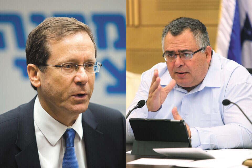 ביטן והרצוג ראש בראש // צילומים: דודי ועקנין , 