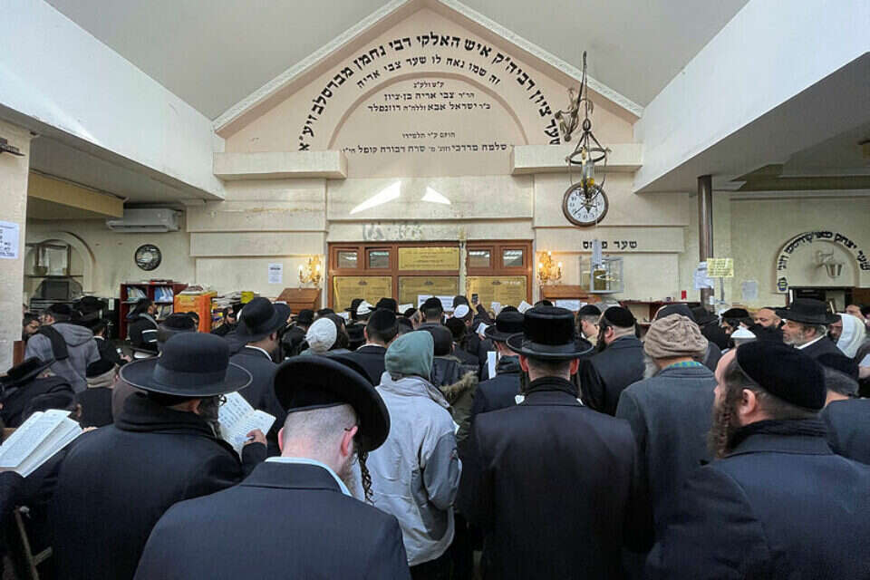 יותר מ-20 אלף איש הגיעו לאומן שבאוקראינה , יהודה פרץ