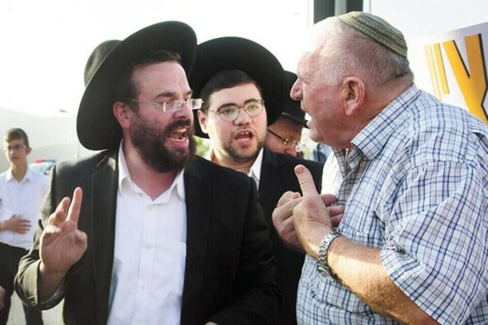 ההפגנות בירושלים / צילום: אייל מרגולין , 