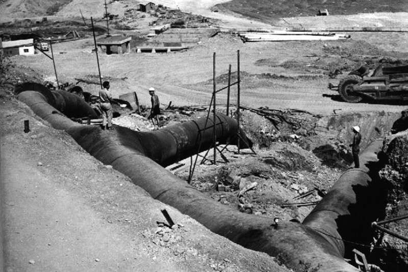 בניית צינור לחץ צלמון