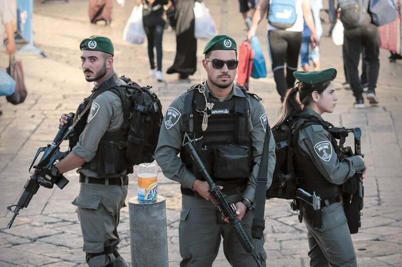 "החרדה היא להיתפס במשהו שלא חשבת עליו קודם", לוחמי מג"ב // צילום: אורן בן חקון