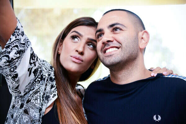 "17 שנים לא שיקרתי לו כמו בשבוע האחרון". עינב ובעלה אלי בניסטי , מאיה באומל בירגר