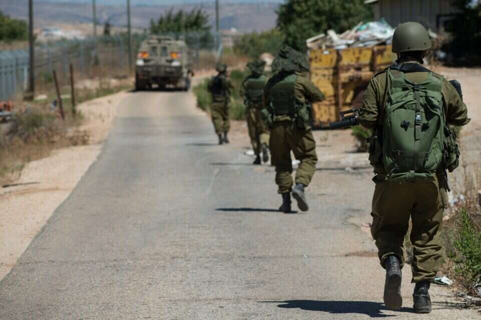 תרגיל צבאי בסמוך לגדר הגבול בין ישראל ללבנון (ארכיון) // צילום: אייל מרגולין - ג'יני // תרגיל צבאי בסמוך לגדר הגבול בין ישראל ללבנון (ארכיון) // צילום: אייל מרגולין - ג'יני , .