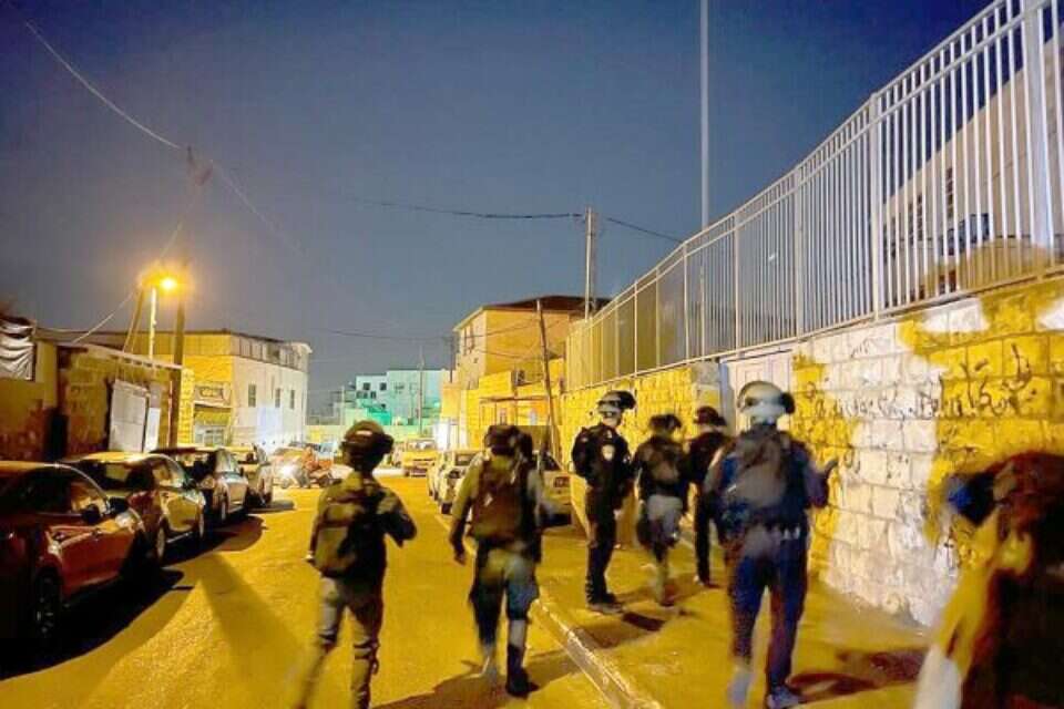 פולסים של אלימות. כוחות הביטחון במזרח ירושלים, השבוע , דוברות המשטרה