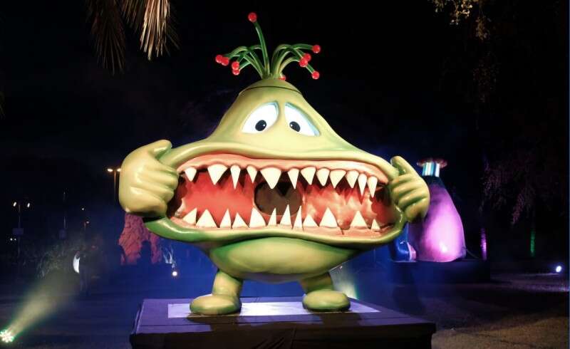 מפלצת שקרויה פה גדול // צילום: יח"ץ