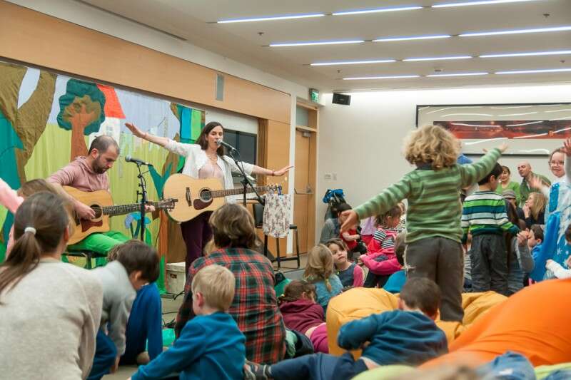  ילדים בבית אבי חי // צילום מעוז ויסטוך