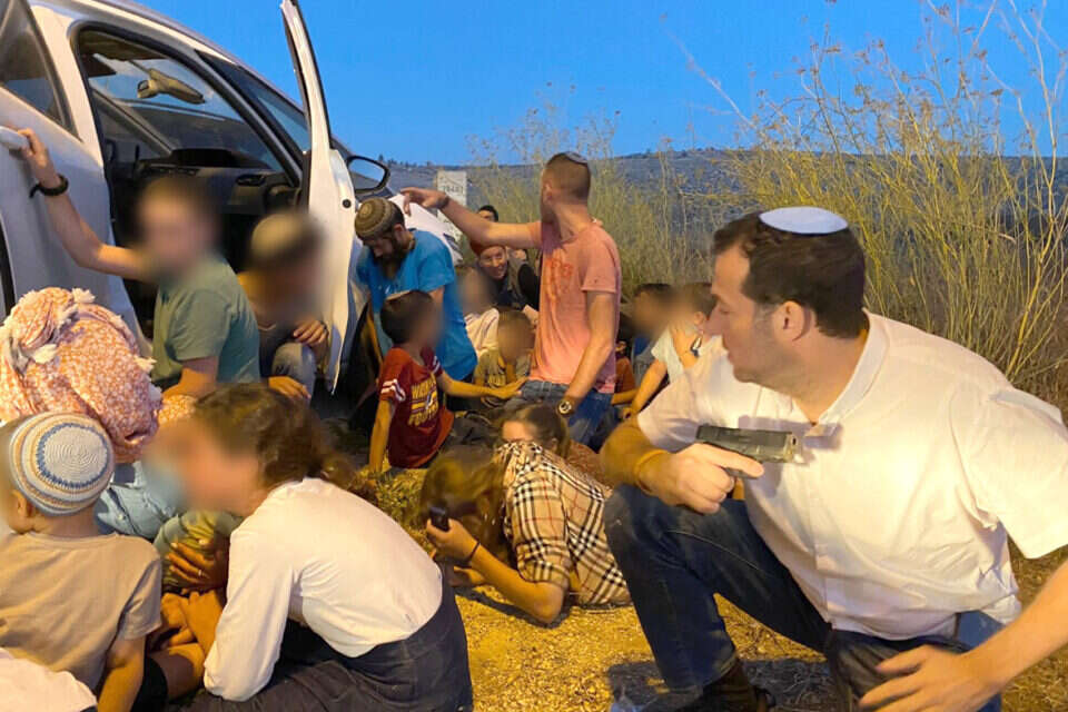 רגעי האימה של תושבי השומרון  , עידו זאבי 