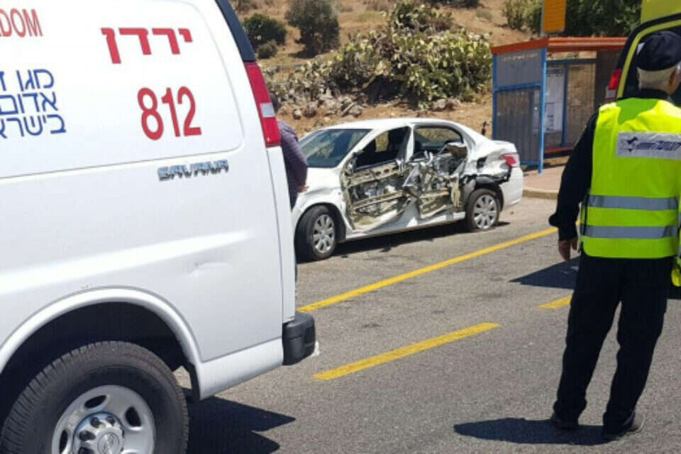 תאונה קטלנית בכביש 85 // צילום: תיעוד מבצעי מד"א ,