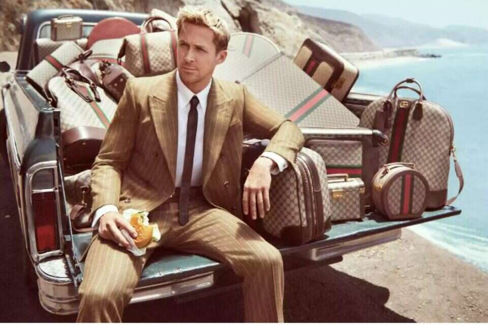 ריאן גוסלינג לבית האופנה גוצ'י , Glen Luchford for GUCCI