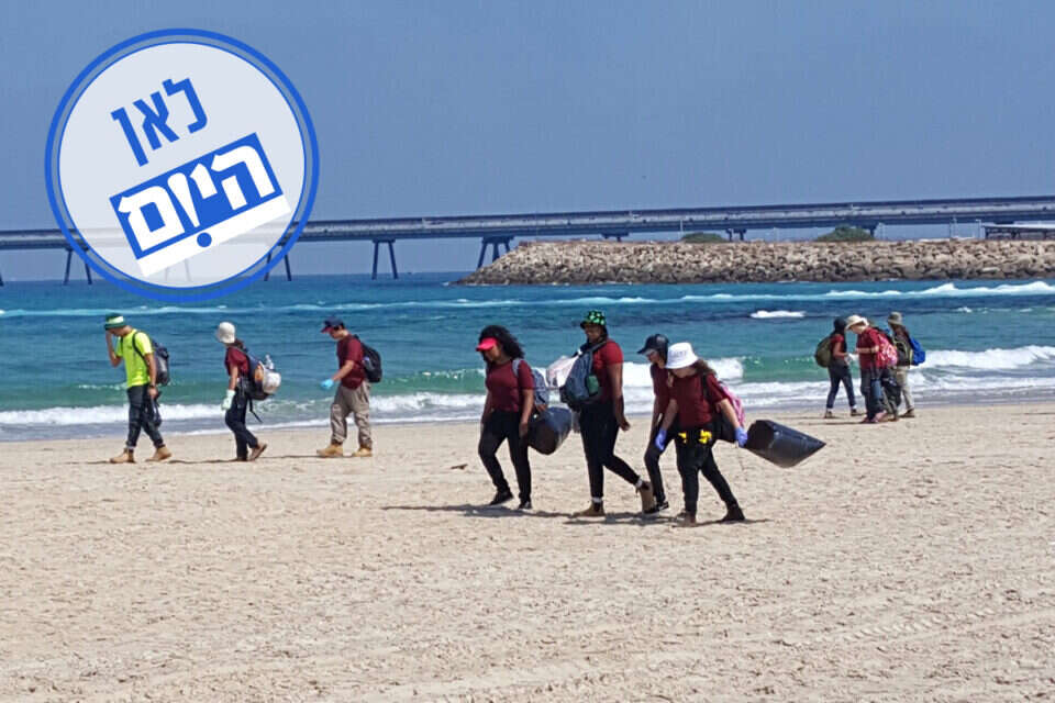 אירוע ניקיון החופים הגדול בארץ // צילום: אקואושן , 