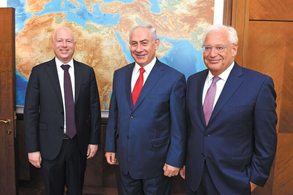 השגריר האמריקני פרידמן, רה"מ נתניהו והשליח גרינבלט, אתמול // מתי שטרן, שגרירות ארה"ב // השגריר האמריקני פרידמן, רה"מ נתניהו והשליח גרינבלט, אתמול // מתי שטרן, שגרירות ארה"ב ,