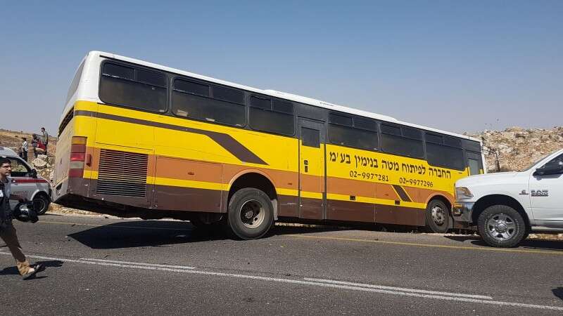 זירת התאונה // צילום: הלל מאיר/TPS