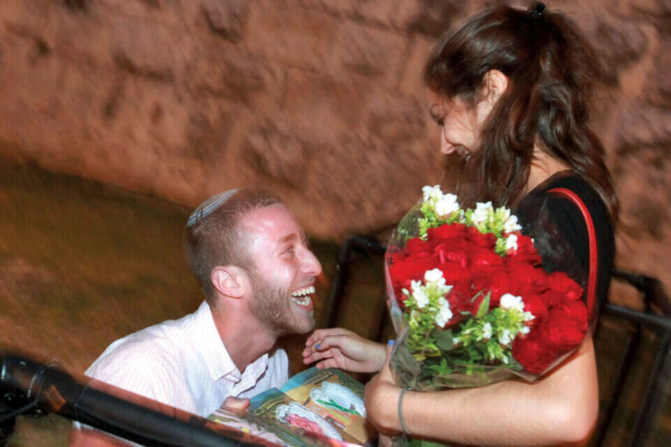 ישי וטובה, אמש // צילום: יהונתן שאול ,